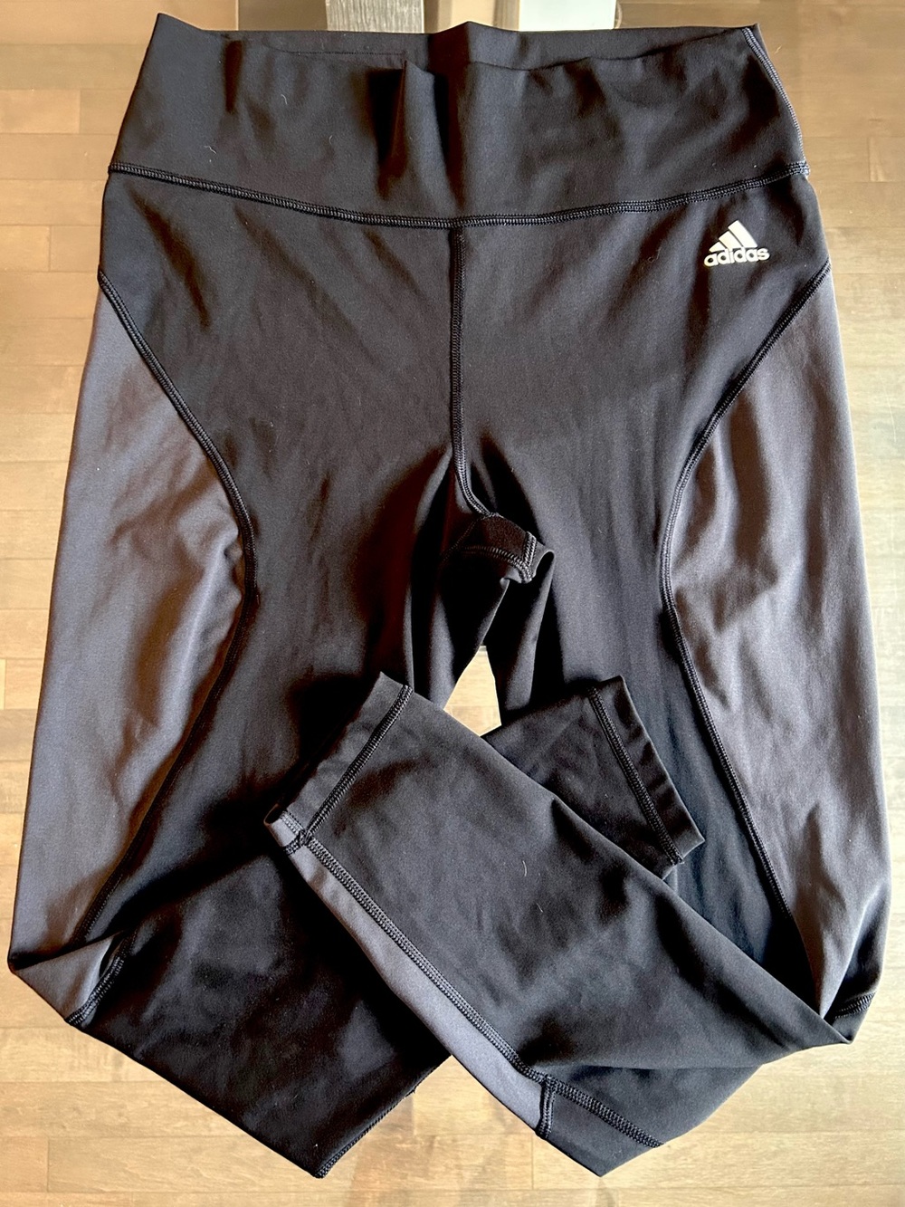 Adidas 7/8 Leggings-Black and Grey